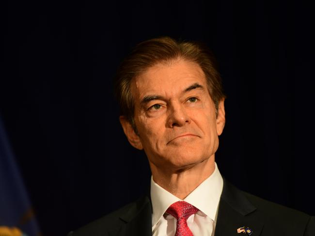 Republican US Senate candidate Dr Mehmet Oz featured the drug on The Dr Oz Show. Picture: Getty Images/AFP