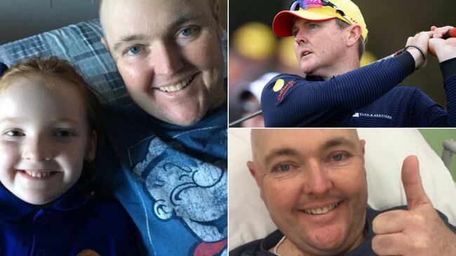 Golfer Jarrod Lyle has passed away in his sleep after a long battle with cancer. Picture: AFP