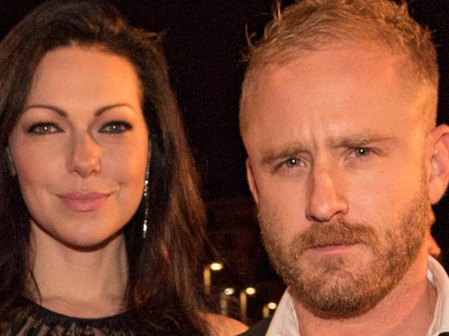 FLORENCE, ITALY - OCTOBER 08: (L-R) Laura Prepon and Ben Foster attend the INFERNO World Premiere Red Carpet at the Opera di Firenze on October 8, 2016 in Florence, Italy. (Photo by Christopher Polk/Getty Images for Sony Pictures Entertainment)