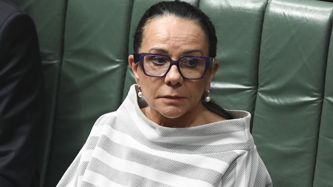 Indigenous Australians Minister Linda Burney in question time on Tuesday. Picture: NCA NewsWire / Martin Ollman