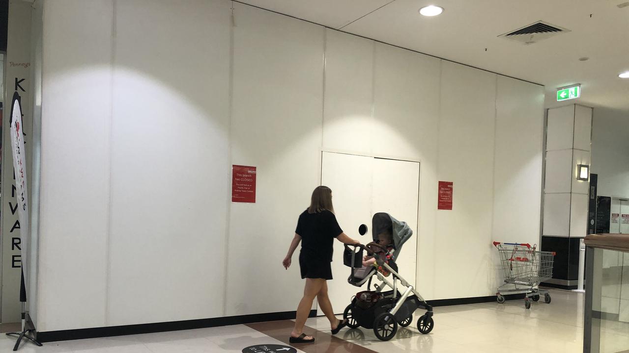 Empty stores thoughout the Australia Fair shopping centre at Southport. Picture Glenn Hampson