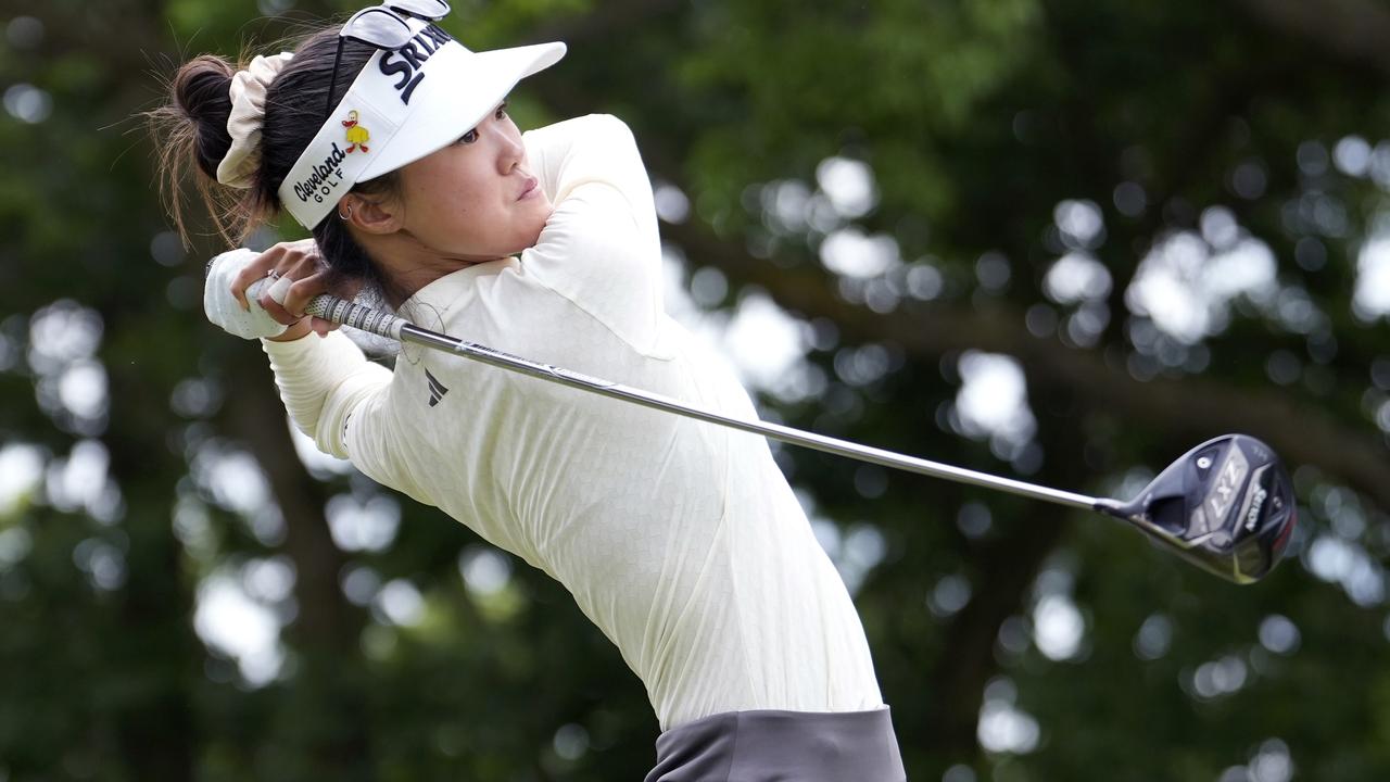 Grace Kim lost in a playoff. Picture: Raj Mehta/Getty Images