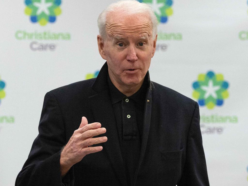 US President-elect Joe Biden … “Our darkest COVID days are still ahead”. Picture: AFP