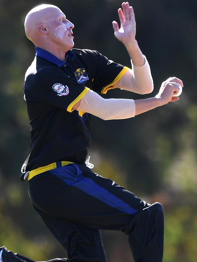 Aaron Smillie in action for St Bernard's. Picture: Julian Smith