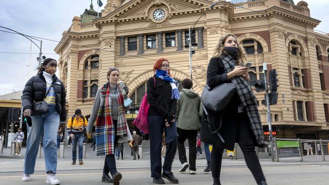 Life in Melbourne has largely returned to normal. Picture: David Geraghty