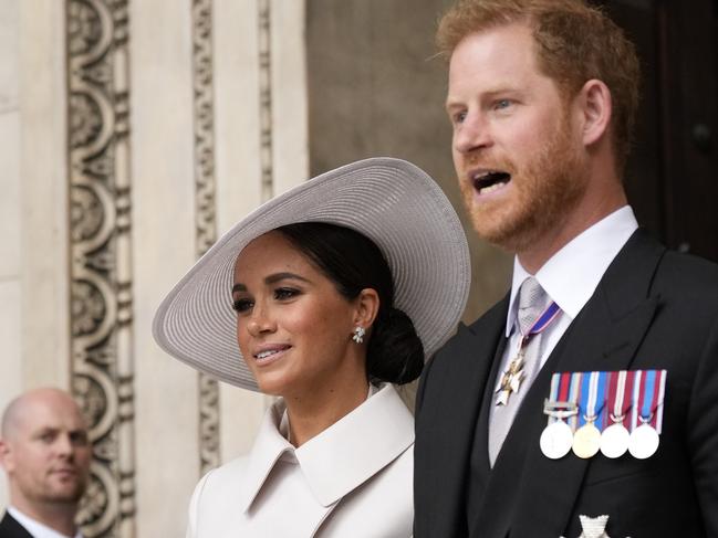 Meghan Markle and Prince Harry are facing a legal battle against the Duchess of Sussex’s half-sister. Picture: Getty Images