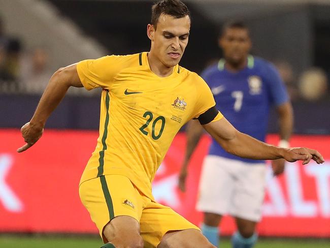 Trent Sainsbury has become an integral part of the Socceroos defence.