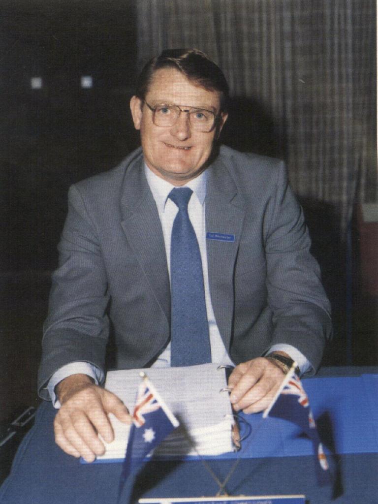 AFP assistant commissioner Colin Winchester was murdered in 1989.