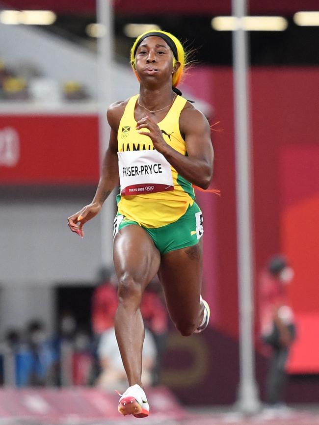 Shelly-Ann Fraser-Pryce. Picture: AFP