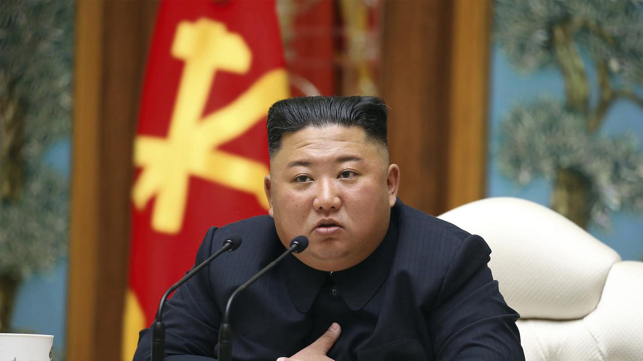 North Korean leader Kim Jong-un has been absent from public view for two weeks. Picture: Korean Central News Agency via AP.