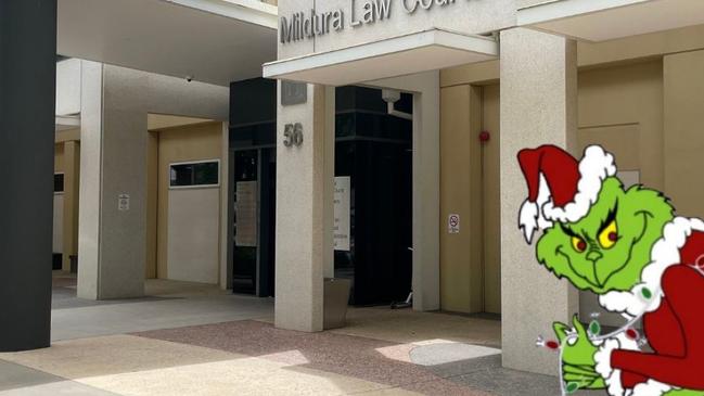 Steven Pappin is accused of a Christmas crime wave The Grinch would be proud of