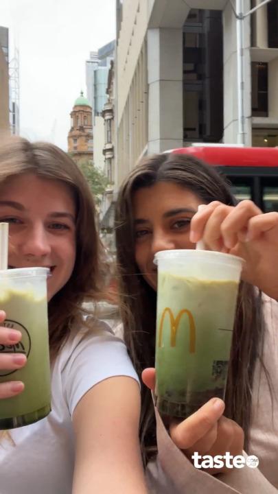 We tried Macca's new matcha range!