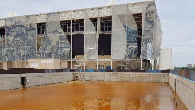 Barra Aquatic Centre has been abandoned. Picture: Carolina Oliveira Castro/Agência O Globo