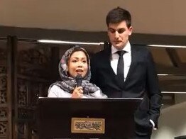 Nawwar and Matthew Bryant deliver a heartfelt eulogy after the loss of their child Zachary in the Bourke Street attack