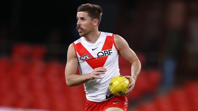 Jake Lloyd will be a big addition for Sydney against Geelong on Friday night. Picture: Michael Klein