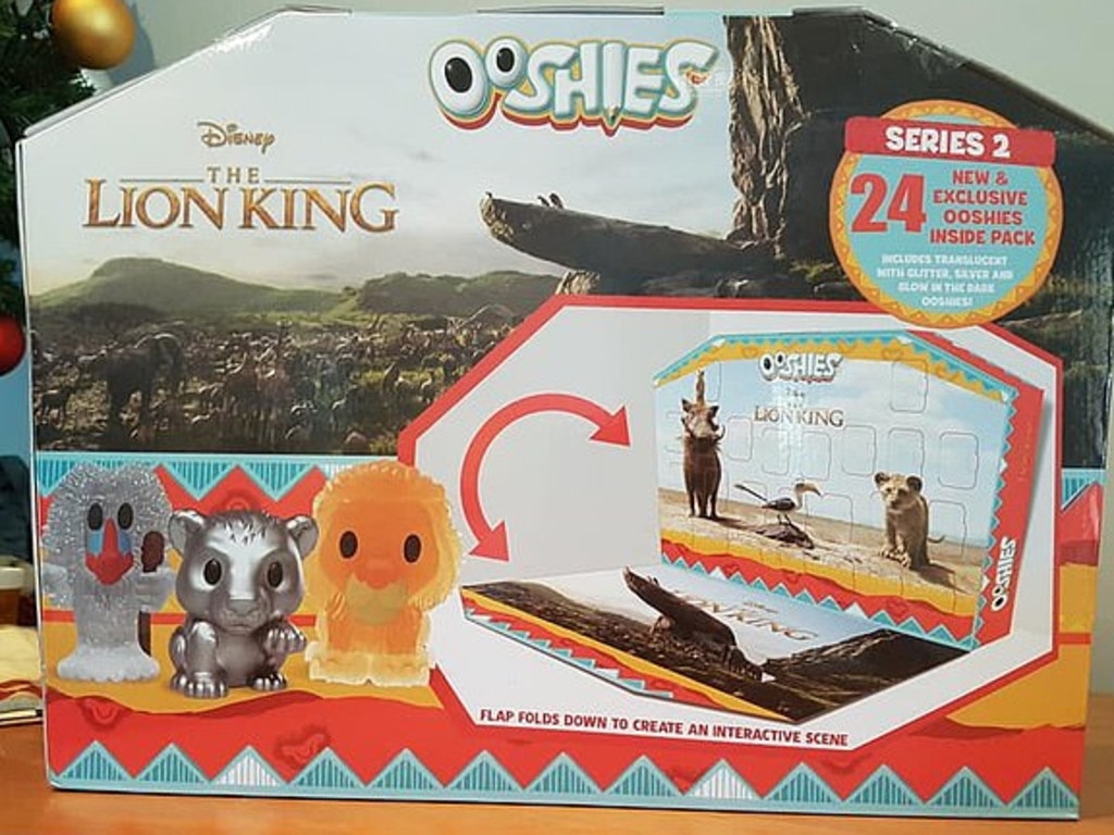 Woolworths releases Lion King Ooshies Series 2 advent calendar Gold