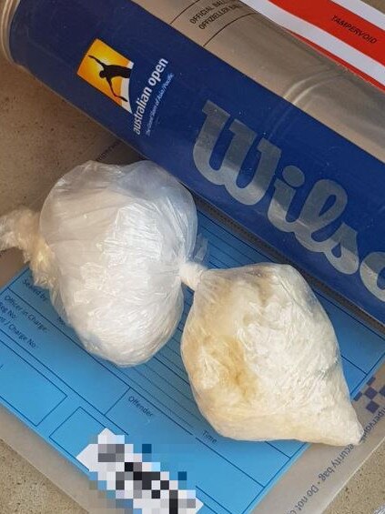 107 grams of ice was allegedly seized in the Singleton raids. Picture: NSW Police