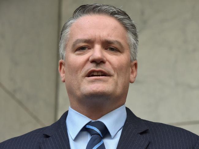 Mathias Cormann. Picture: AFP