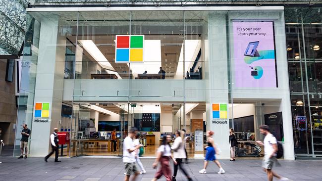 Microsoft has engaged with the federal government in discussions about the implications for employment of the AI revolution. Picture: Chris Pavlich