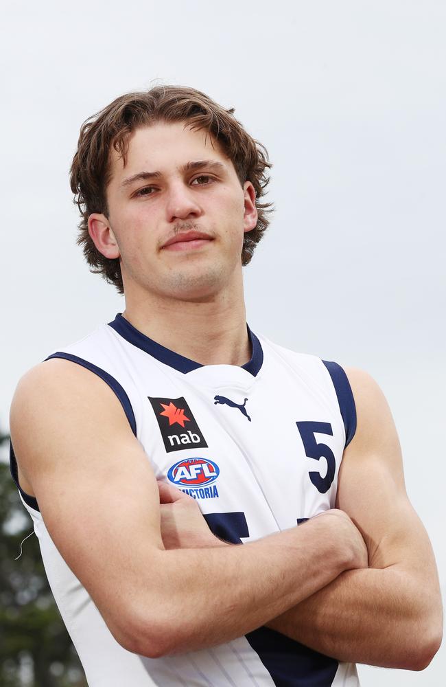 Saint Ignatius College Drysdale’s Jhye Clark captained Vic Country in 2022. Picture: Alan Barber