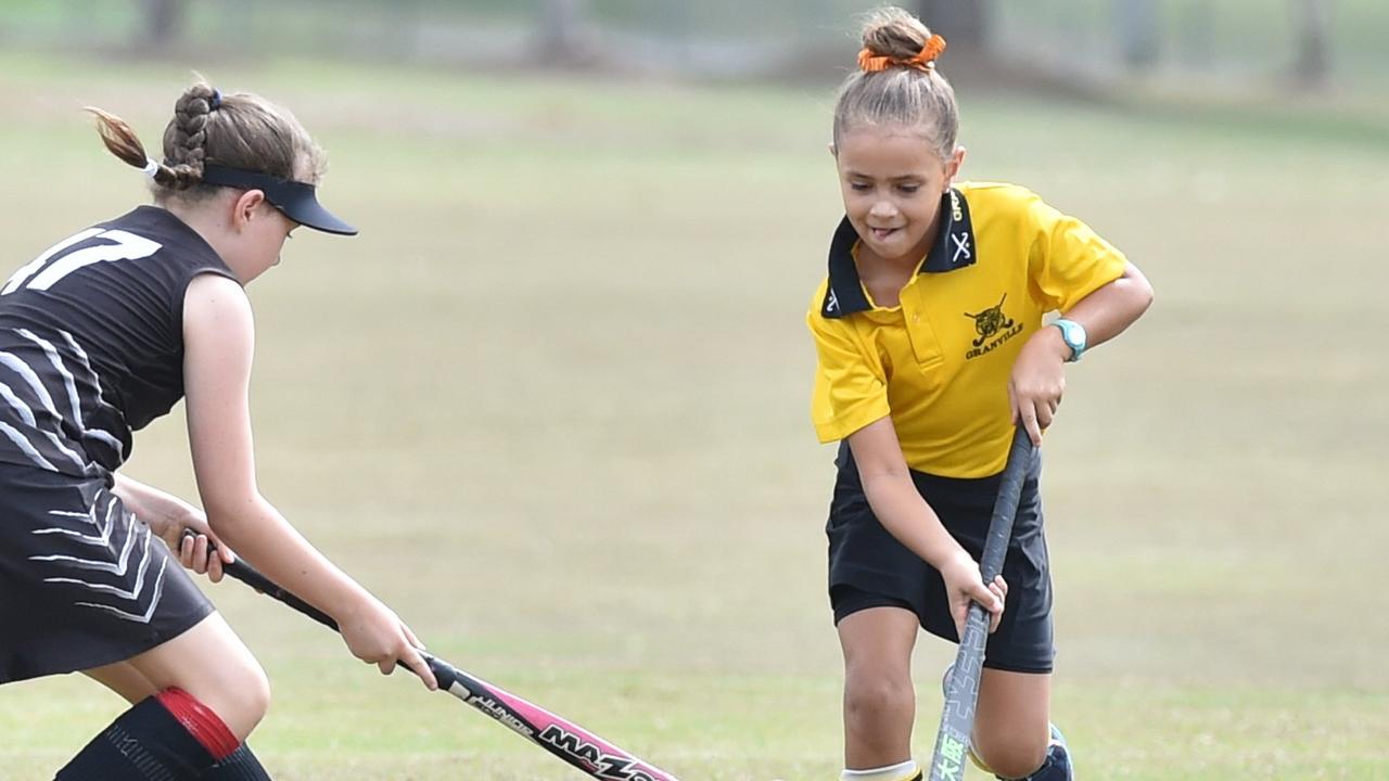 (File photo) Maryborough junior hockey – U/11 Granville vs United – Kyra Crick.