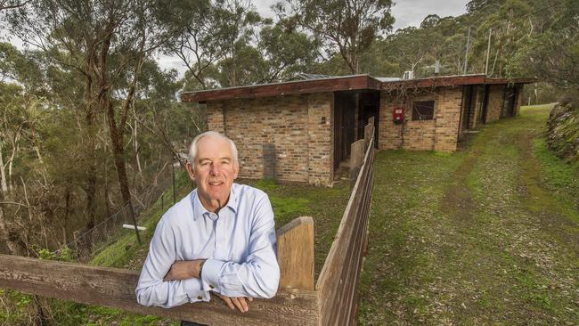 Nillumbik Cr Peter Clarke at the Laughing Waters precinct in Eltham. Picture: Rob Leeson.