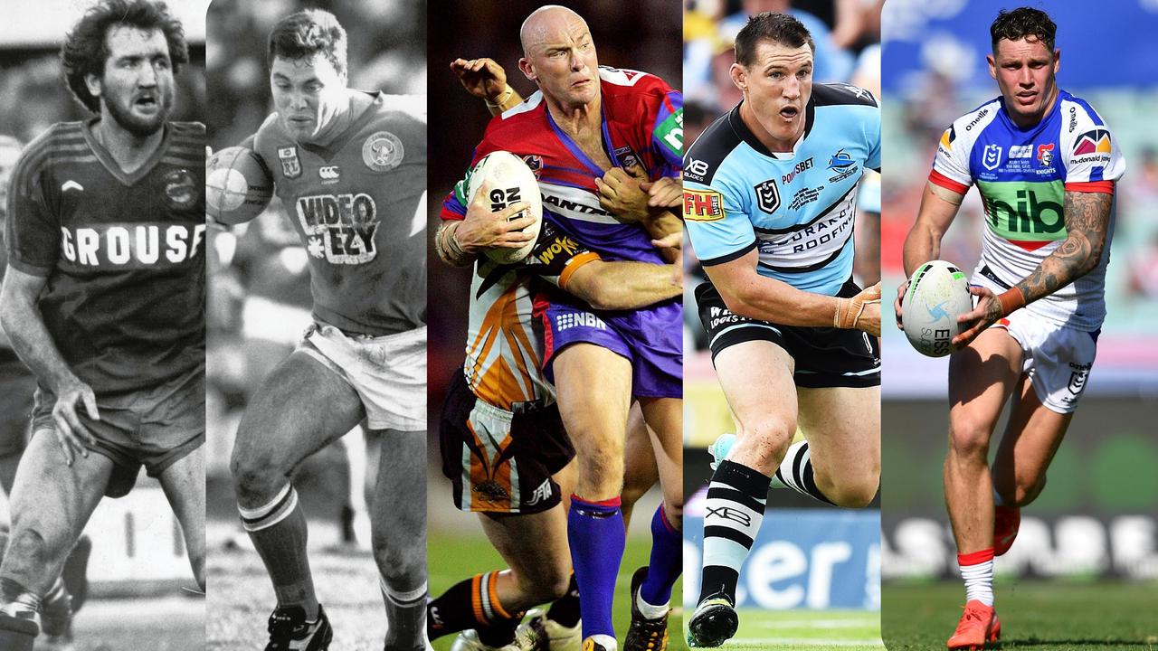 The evolution of the rugby league lock.