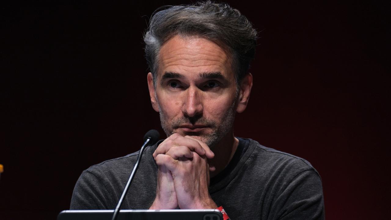 Qantas director Todd Sampson was re-elected to the board. Picture: Luis Ascui