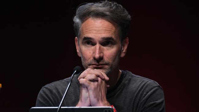 Qantas director Todd Sampson was re-elected to the board. Picture: Luis Ascui