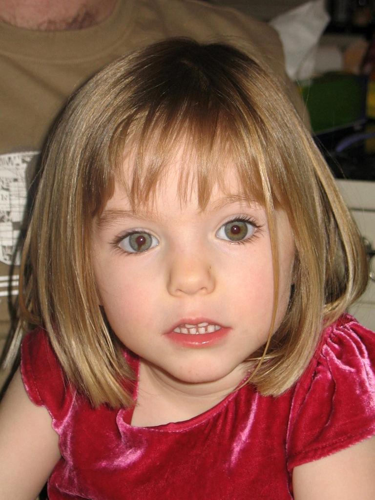 The British girl disappeared in Praia da Luz, Portugal on May 3, 2007. Picture: Police handout