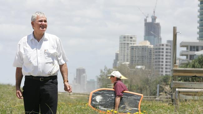 Kombumerri elder Graham Dillon at Main Beach.