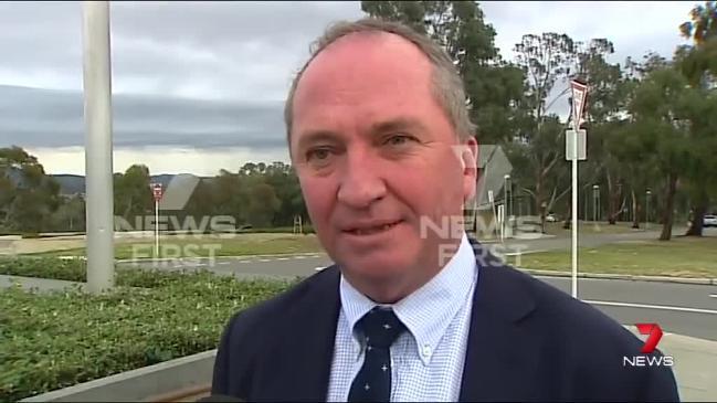 Barnaby Joyce 'shell shocked' with citizenship reveal