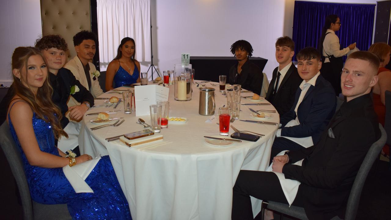 Brisbane Bayside State College formal at Victoria Park marquee in Herston, Brisbane on November 14, 2024. Picture: Grace Koo