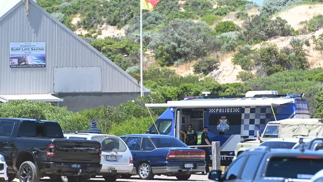 The search for a 20-year-old North Melbourne man last seen off Gunnamatta Beach on the Mornington Peninsula has entered its fourth day. Picture: Tony Gough