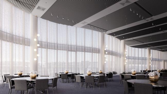 The events area at SkyCity’s new hotel.