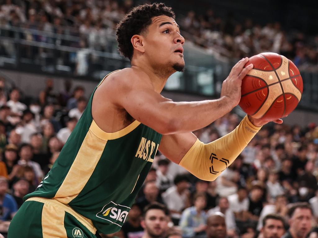 Josh Green has realised his green and gold dream — and he wants more. Picture: Getty Images