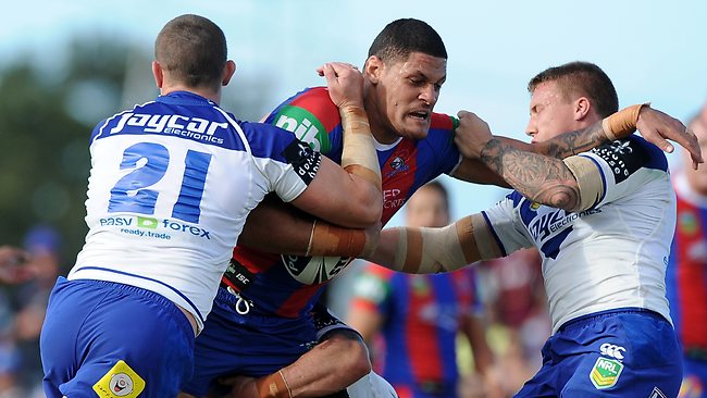 Newcastle Knights beat Canterbury Bulldogs 18-12 in NRL round 17 ...