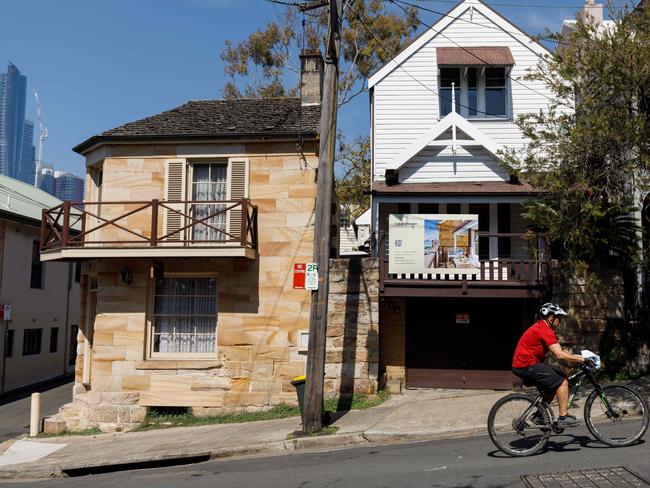 SYDNEY, AUSTRALIA - NewsWire Photos SEPTEMBER 14 2023. Generic housing & real estate house generics. Pic shows a very old, characterful house for sale in Balmain. Picture: NCA NewsWire / Max Mason-Hubers