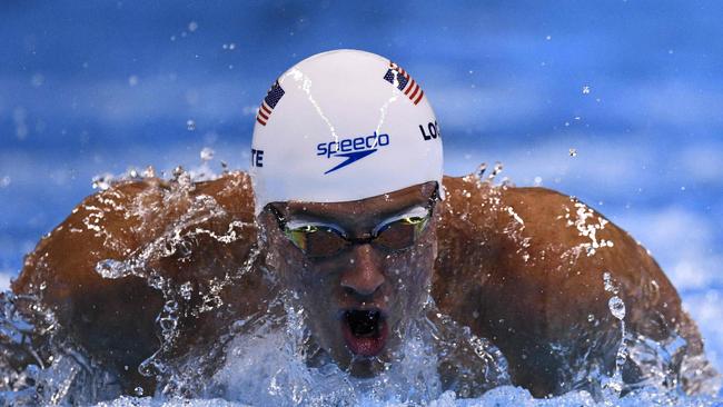 Lochte has an impressive haul of 12 Olympic medals — six of them gold. Picture: AFP Photo/Martin Bureau