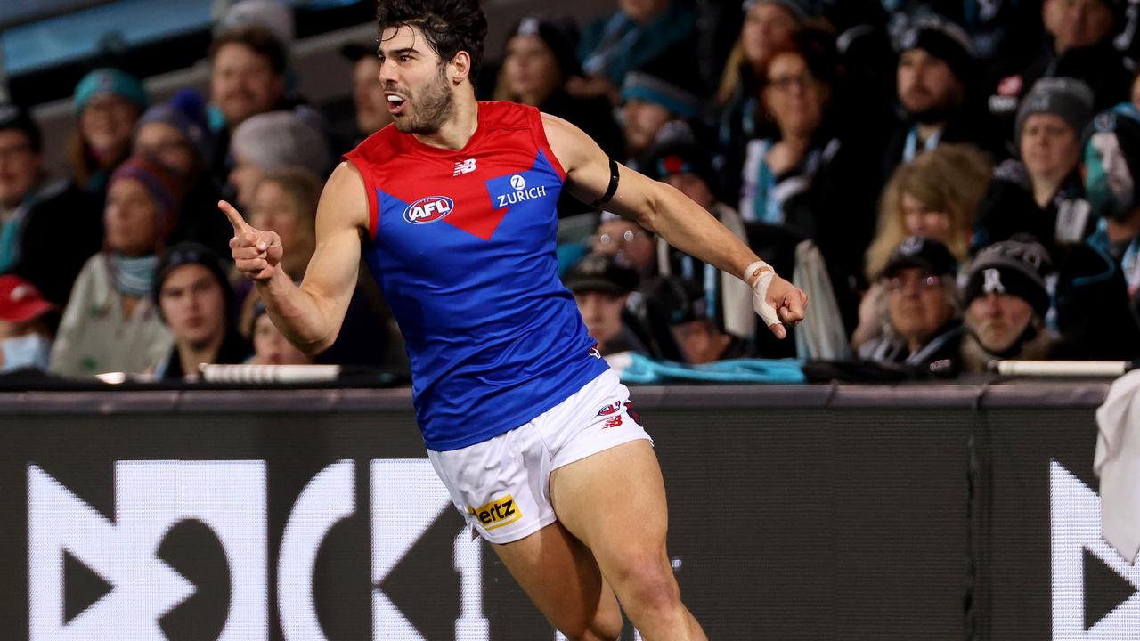 Christian Petracca has been a dominant midfielder for the Demons. Picture: Getty Images