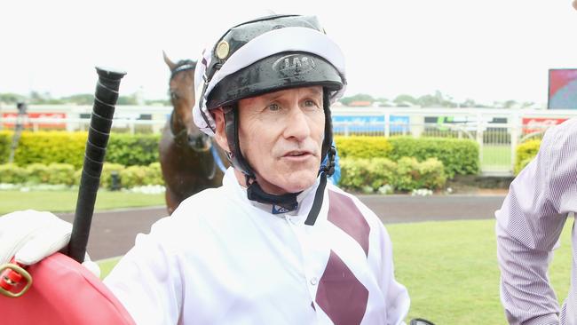 Jeff Lloyd believes Crack Me Up won’t have problem running 1600m. Picture: Jono Searle