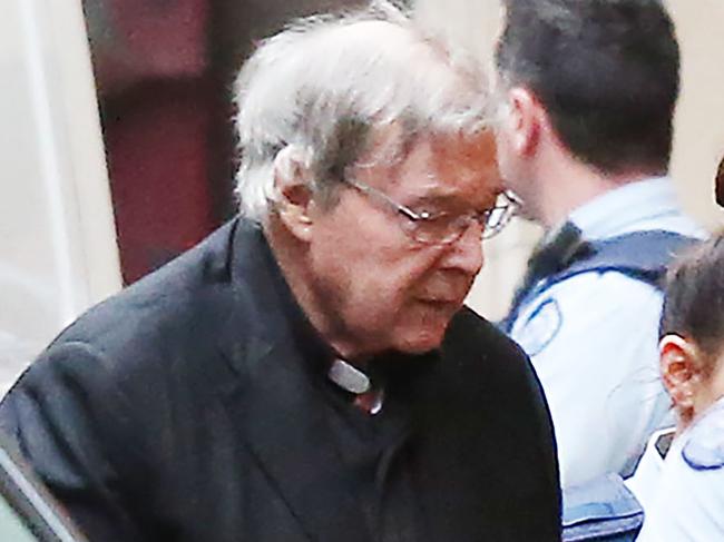 MELBOURNE, AUSTRALIA - JUNE 06: Cardinal George Pell arrives at the Supreme Court of Victoria on June 06, 2019 in Melbourne, Australia. George Pell has served three months of a six year conviction for sexually assaulting two choirboys. The 77 year old, once the third most powerful man in the Vatican and Australia's most senior Catholic, was found guilty on 11 December in Melbourne's county court. The jury was unanimous in their verdict, finding Pell guilty on five counts of child sexual assault in December 1996 and early 1997 at St Patrick's Cathedral. (Photo by Michael Dodge/Getty Images)