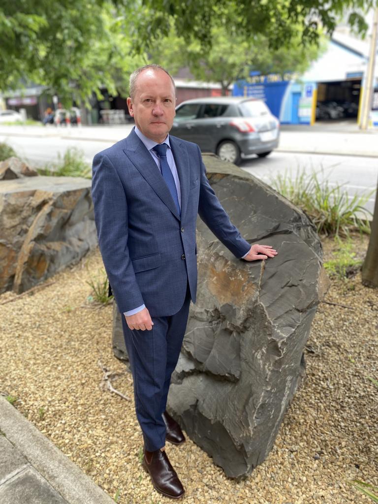 SA Police Serious and Organised Crime Branch Superintendent Billy Thompson. Picture: Brinley Duggan