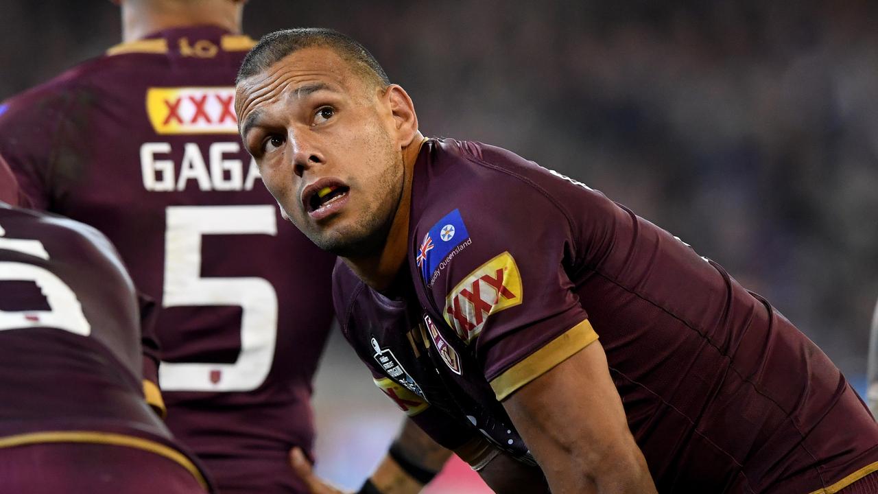 Will Chambers of the Maroons has been charged for a knee on Damien Cook.