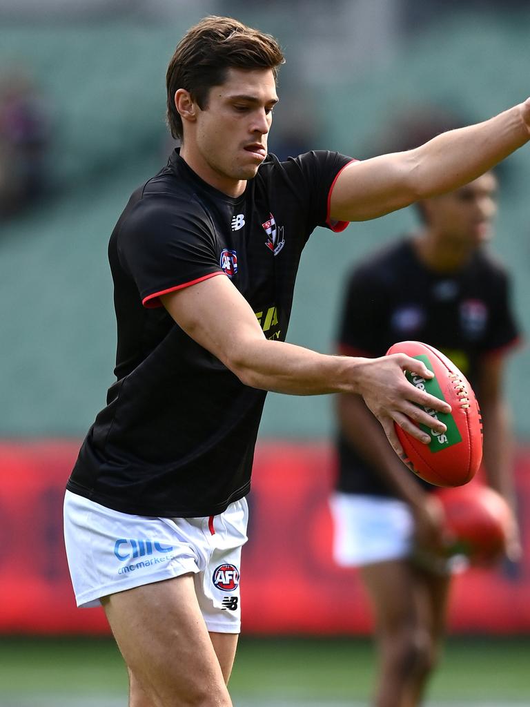 Jack Steele is battling a knee injury. Picture: Quinn Rooney/Getty Images