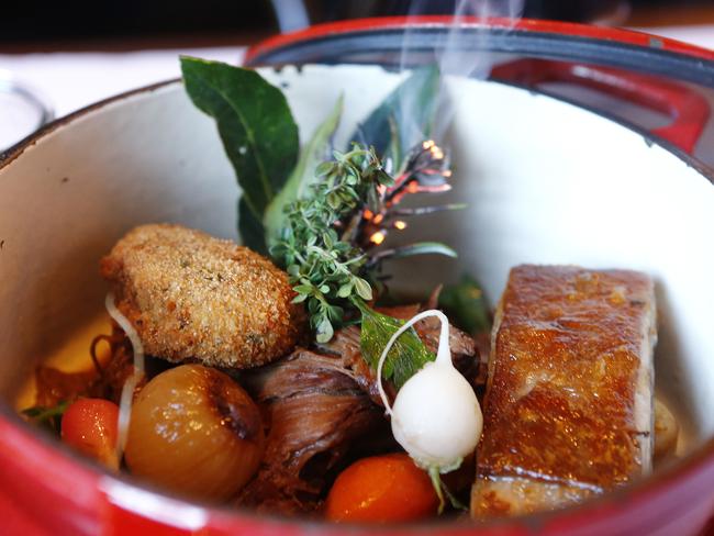 Perfect winter fayre... The Lamb Navarin. Picture: Tim Hunter