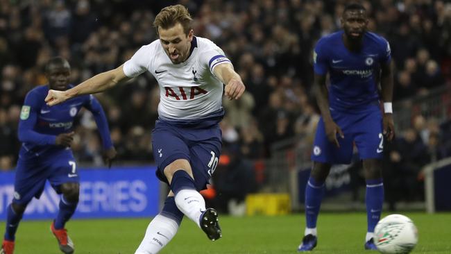 Tottenham's Harry Kane has found the net 14 times in this season’s EPL.