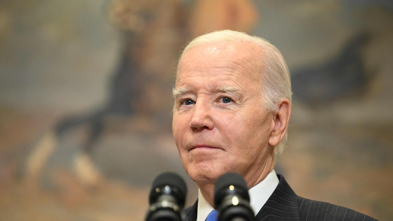 Steele claimed Biden “couldn’t finish his sentences.” Picture: AFP