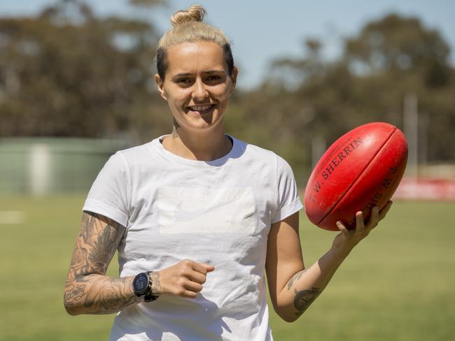 Moana Hope will play AFLW for North Melbourne this year.