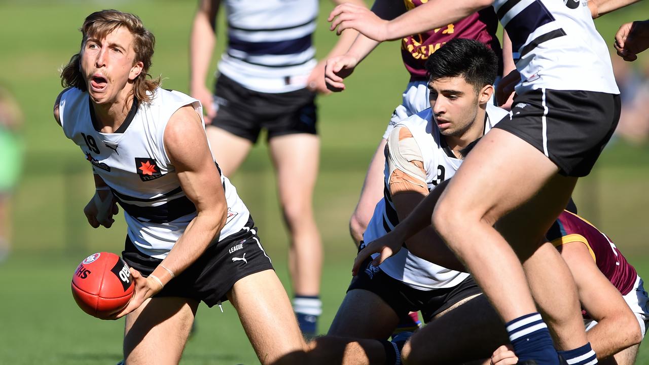 Northern Knights midfielder Joel Trudgeon remains on top of the NAB League Super Rankings. Picture: Steve Tanner